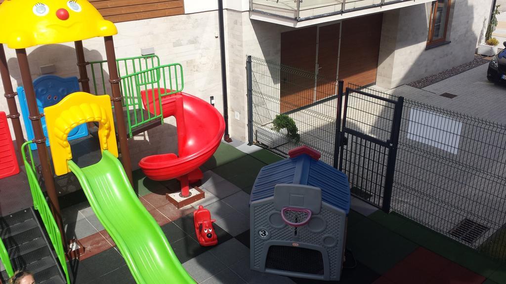Marina Jastarnia Apartamenty W Budynku Z Basenem Esterno foto