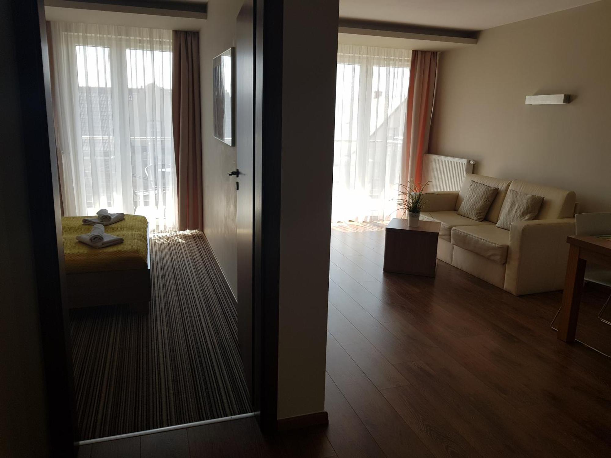 Marina Jastarnia Apartamenty W Budynku Z Basenem Camera foto