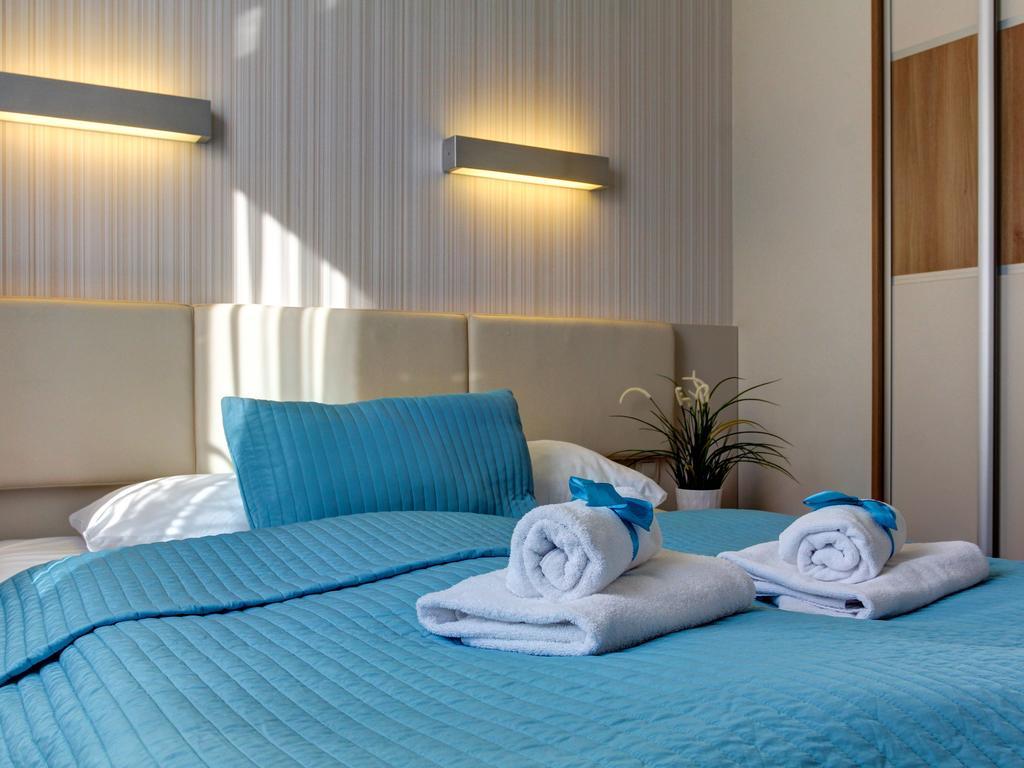 Marina Jastarnia Apartamenty W Budynku Z Basenem Esterno foto